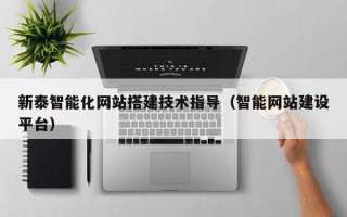 宿州新泰智能化网站搭建技术指导（智能网站建设平台）